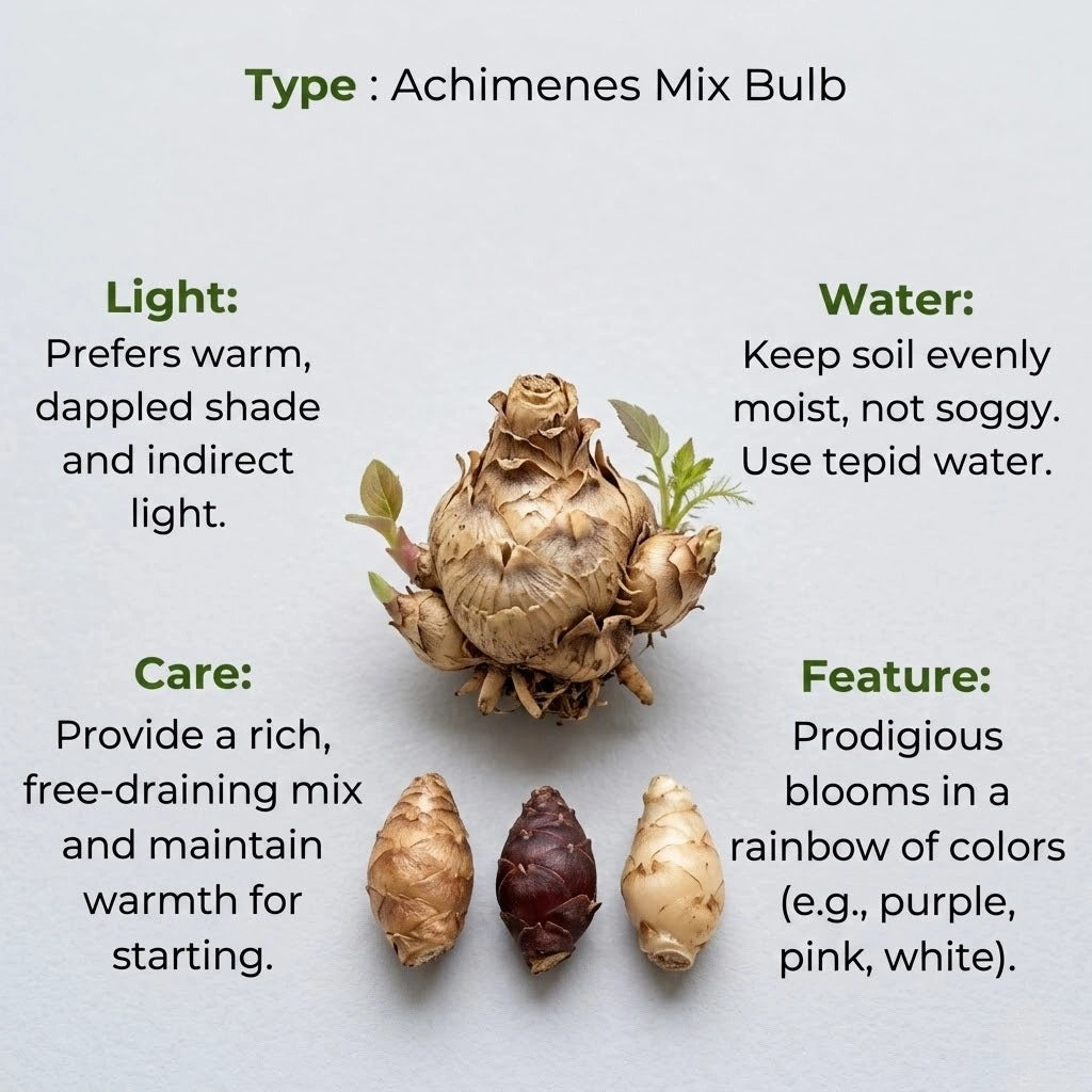 Achimenes Mix Bulb (1pc)